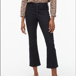 J.CREW high rise crop flare